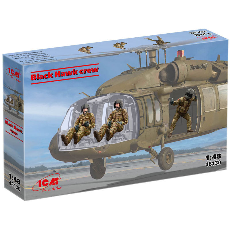 ICM48130 黑鹰直升机机组乘员1/48塑料兵人拼装模型,模玩/动漫/周边/娃圈三坑/桌游,DIY手办/兵人/雕像,淘宝优惠券,粉丝福利购,淘宝优惠卷