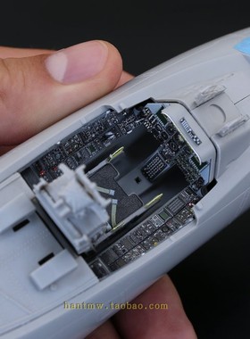 QSD-32073 A-10C攻击机1/32拼装模型3D立体彩色座舱贴配小号手