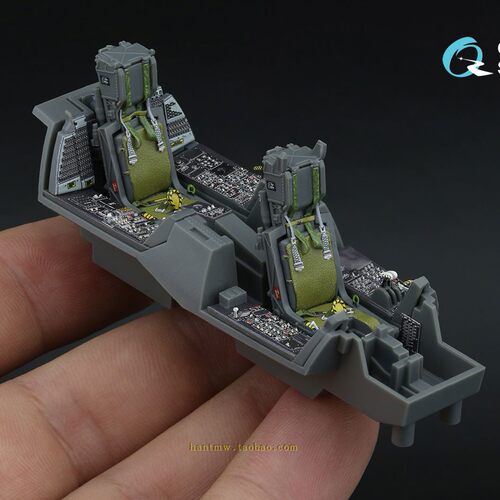 F-14D战斗机1/48模型座舱内饰