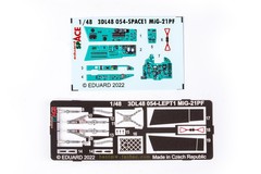 牛魔王3DL48054米格21/MIG-21PF战斗机1/48模型座舱彩贴安全带PE