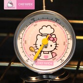 学厨KITTY 厨房烤箱温度计耐高温温度计烘焙工具 不锈钢家用悬挂式