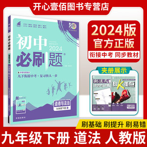 初中必刷题九年级下册政治人教版