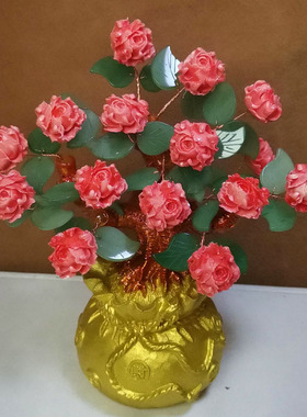 招财礼品玄关酒柜办公桌