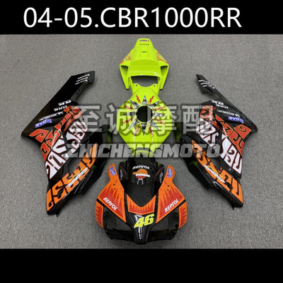 适用于本田CBR1000RR 04 05 年 外壳 全车板 车壳 Fairing SC57