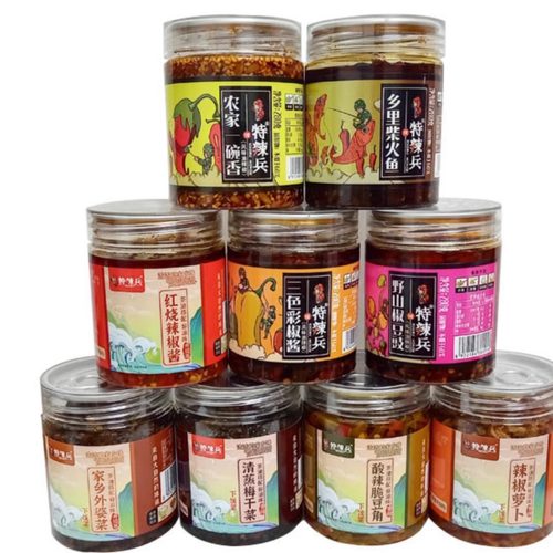 湖南特产特辣兵系列辣酱下饭神器