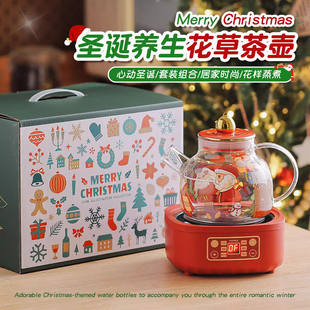 养生茶壶养生壶水杯送闺蜜男女生朋友同事员工实用圣诞节礼物新年