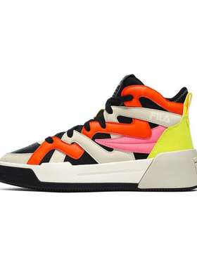 FILA斐乐 Salto 女子高帮复古耐磨缓震舒适百搭透气篮球鞋运动鞋