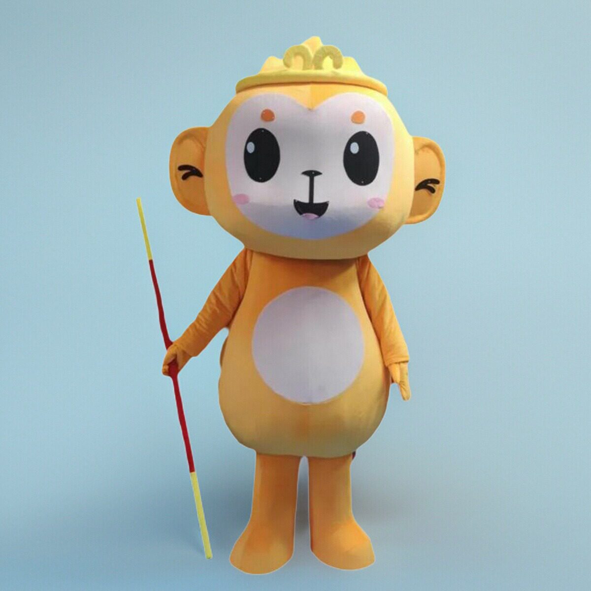 定制动漫动画小猴子孙悟空行走表演毛绒巡演出卡通人偶布偶装扮服