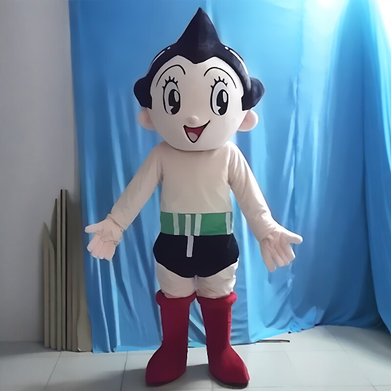 定制动漫动画阿木机器人男孩卡通人偶装扮巡演出道具布偶衣服装图片