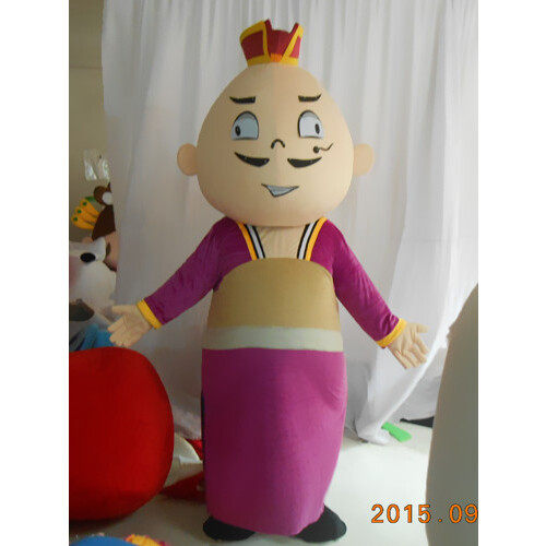 定做动漫活动古财主地主丞相宰相曹操道具卡通人偶衣服装巡演服布