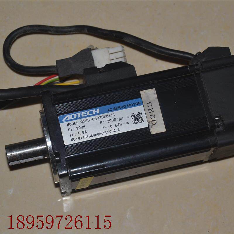 议价QXSS-06020EB111 200W  带刹车 60伺服电机。。。。。