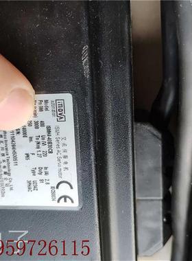 议价汇川伺服400W带刹车电机,lSMH4一40B30CB一U2议价