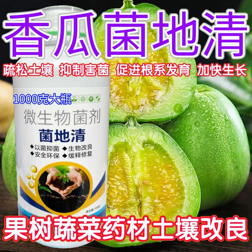 香瓜菌立清菌地清微生物菌剂蔬菜药材根腐克星果树农用土壤抑菌肥