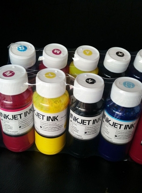 进口颜料烫画墨水  打印浅色深色纸印衣服 烫画打印照片两用墨水