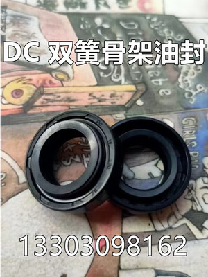 齿轮泵 17/18*30*8/10 密封圈 双面骨架 双簧 DC 双面弹簧 油封