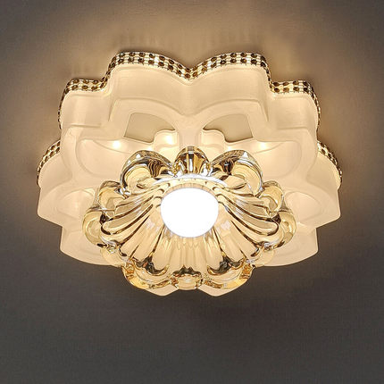 现代过道吸顶灯led轻奢走廊灯创意个性入户玄关灯衣帽间阳台灯具