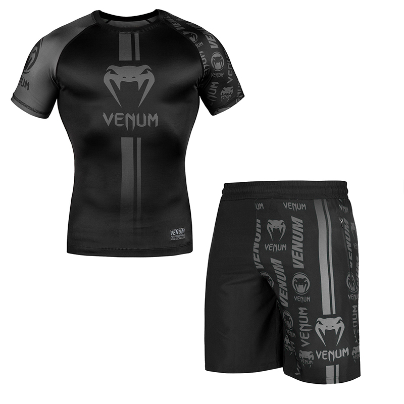 毒液运动T恤男短袖短裤