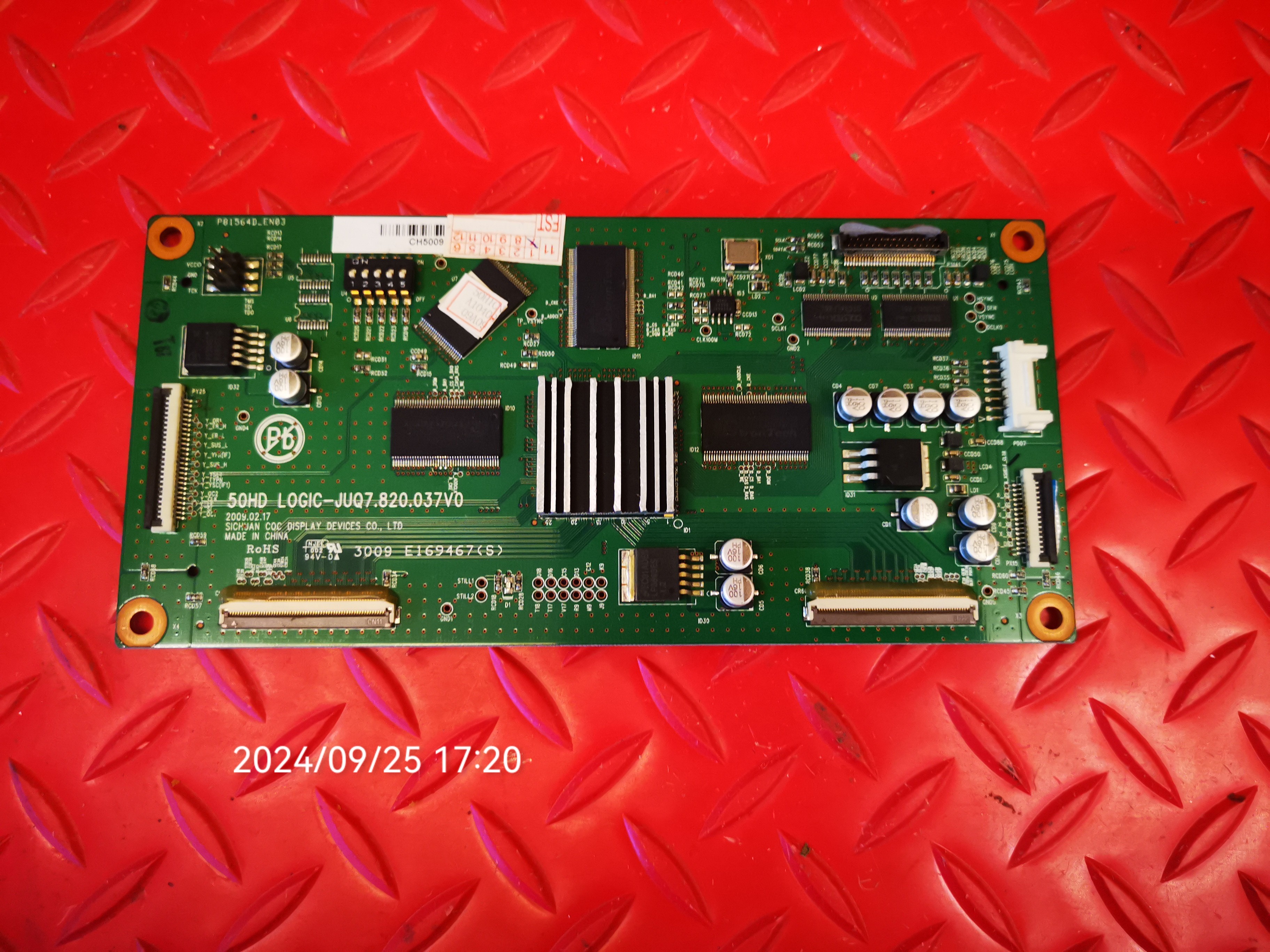 菲斯特FST50P-TV等离子逻辑板L0GIC-JUQ7.820.037 V0屏PM50H1000