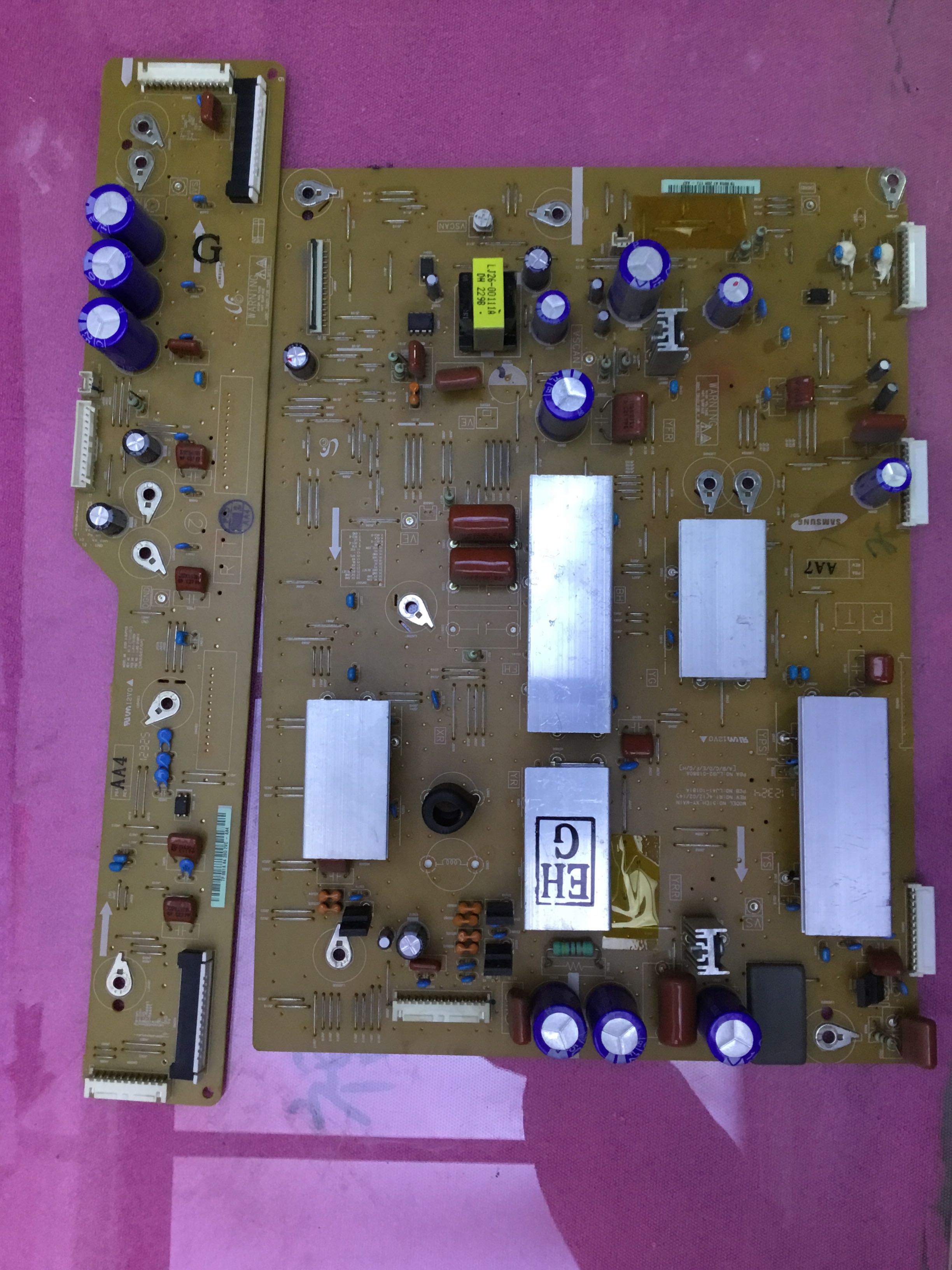 一套 原装三星S51AX-YB01 Z板 Y板 LJ41-10181A LJ41-10182A