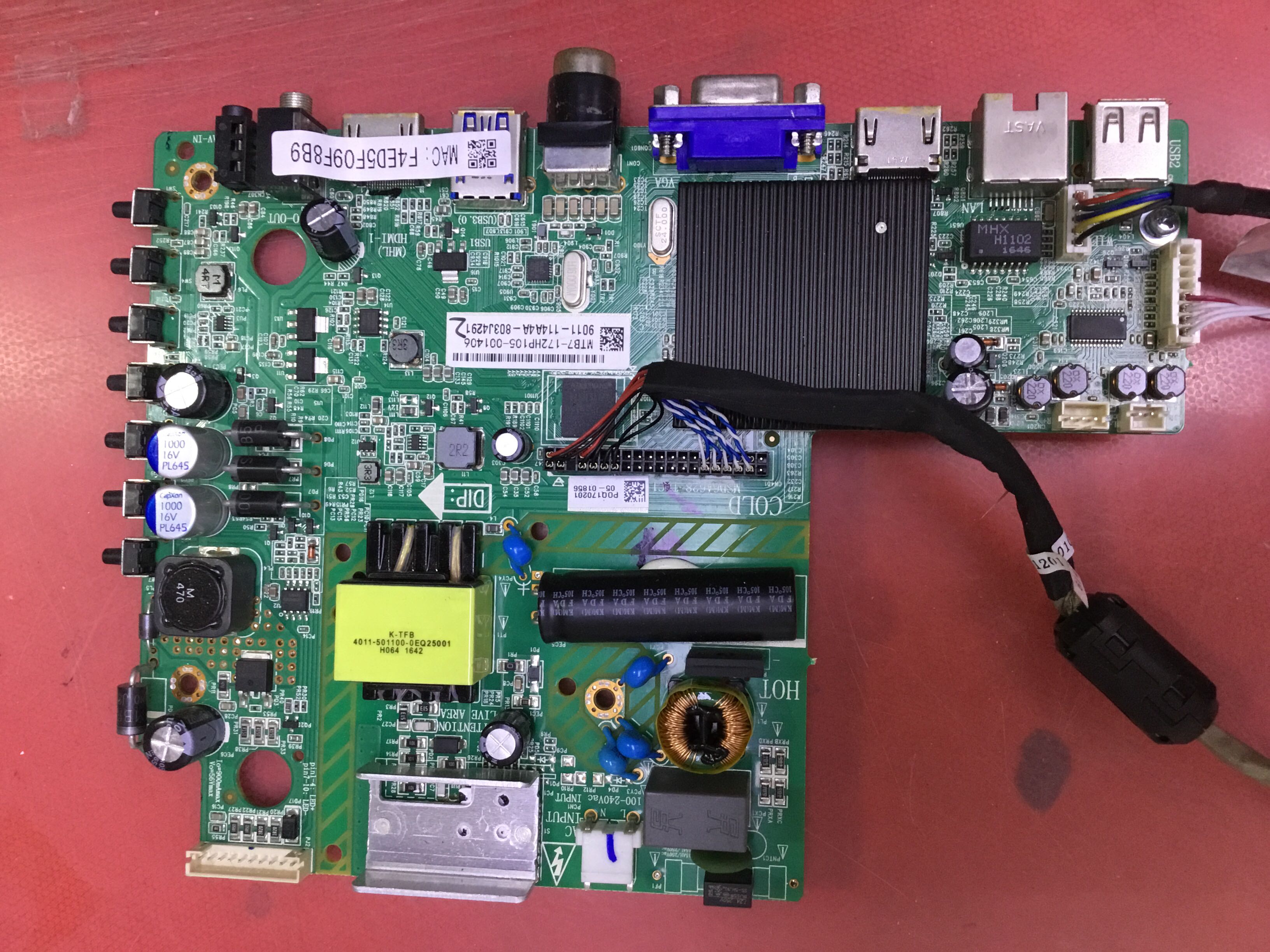 原装飞利浦32寸 32PHF5055/T3主板MSD6A628-T4C1 屏K320WD8