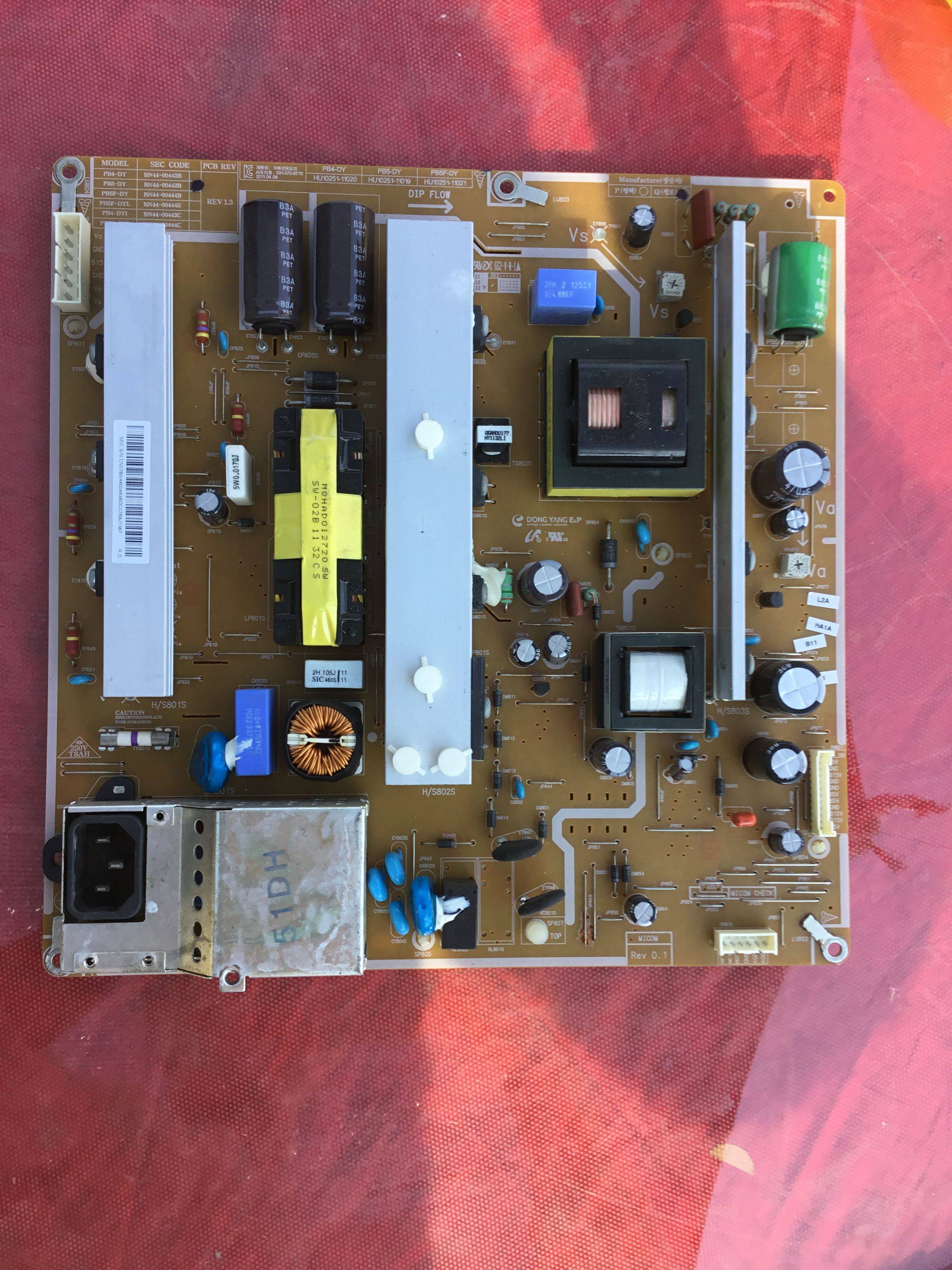 原装51寸 三星PS51D450A2 液晶等离子电视高压供电电源板 00443B