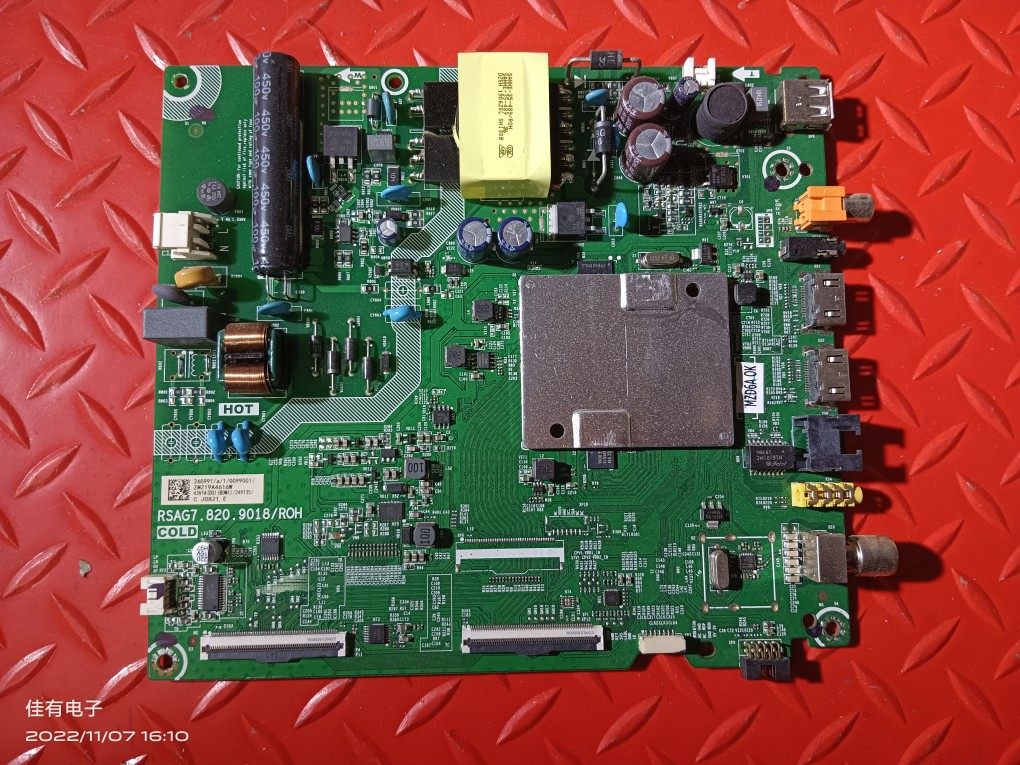 原装 海信43V1A 主板RSAG7.820.9018 配屏HD425V1F71-T0K1/S4