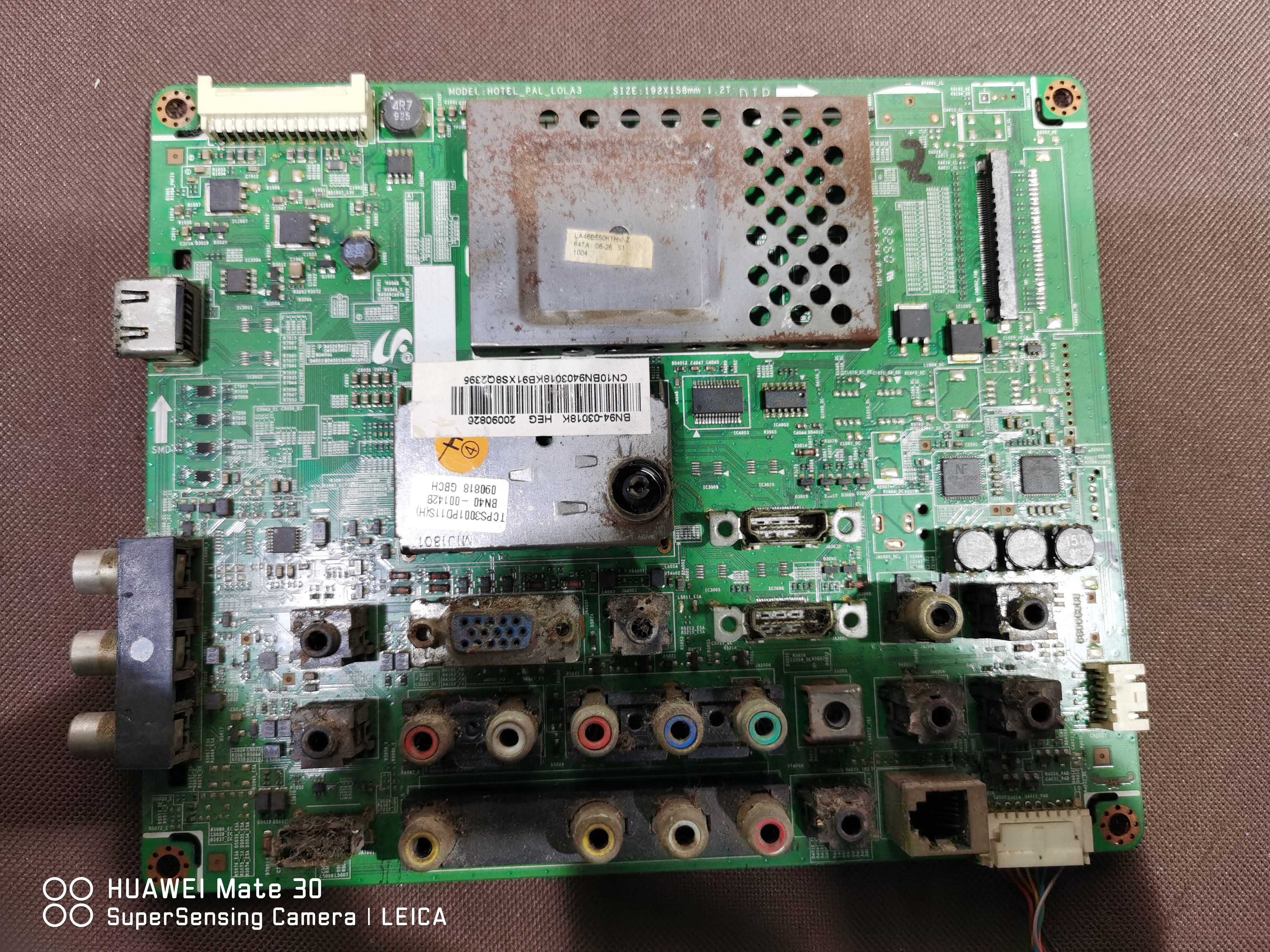 三星LA46B550K1H 主板BN41-01176A HOTEL-PLA-LOLA3屏T460HW03