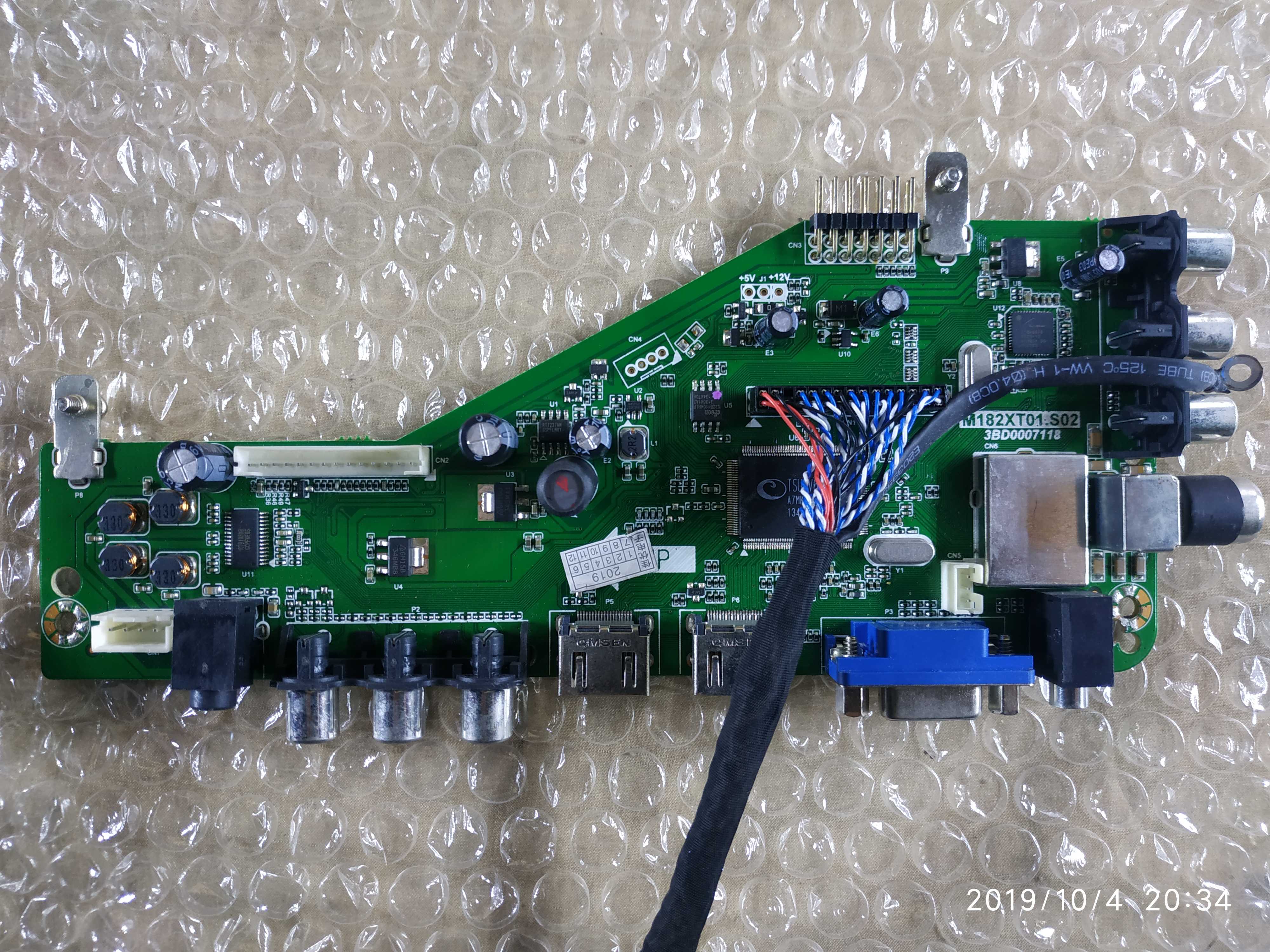 原装三洋48CE5110主板M182XT01.S02 3BD0007118 配屏HV480WU2-300