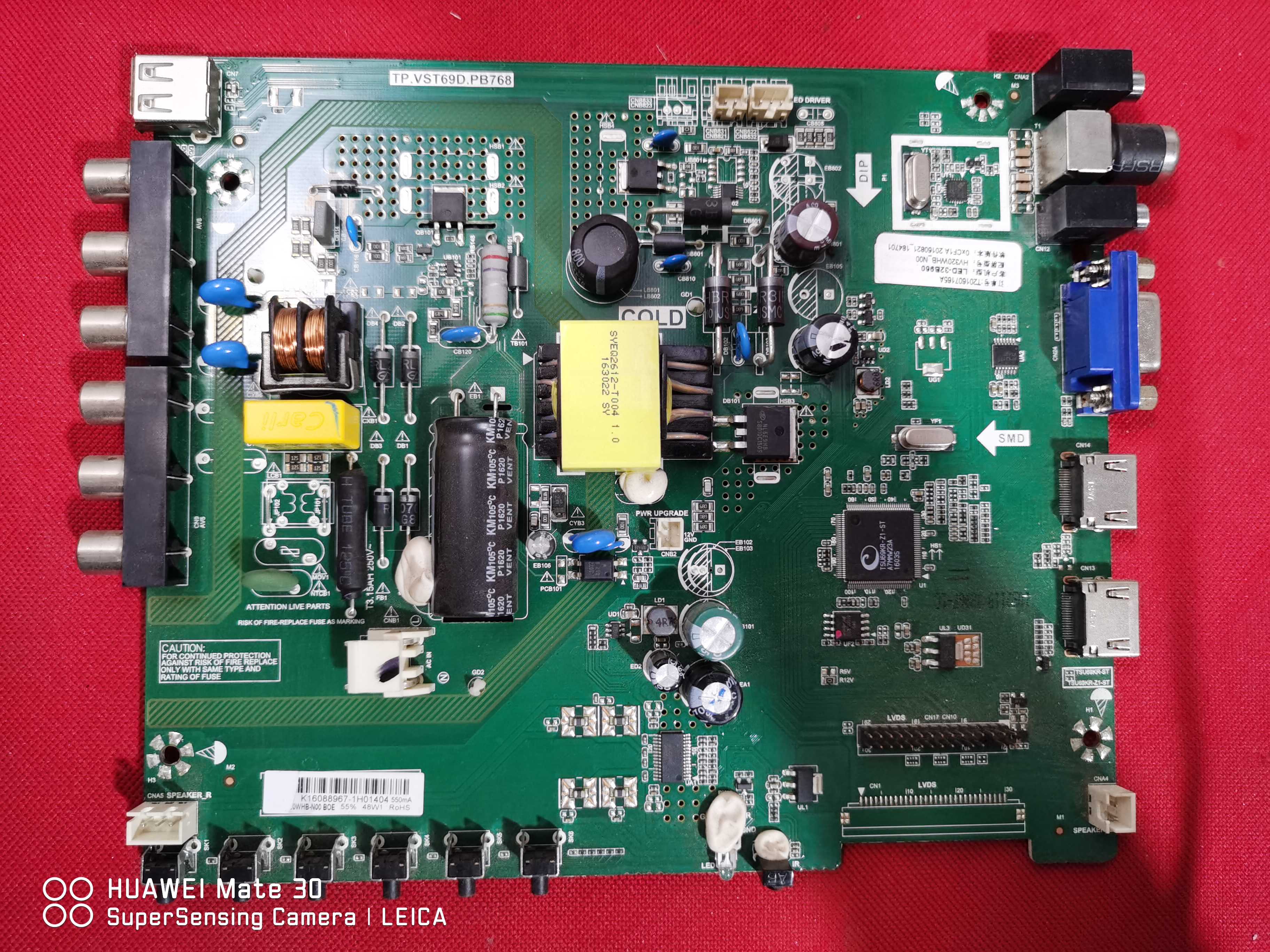 原装CNC J32B865 液晶主板 TP.VST69D.PB768 屏CN320CN7790