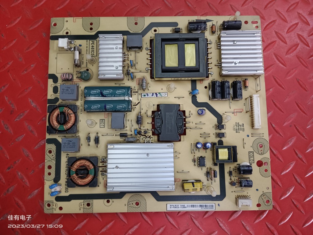 原装TCL D55A261 L55A71C 电源板40-E461C5-PWB1XG 81-PE461CA
