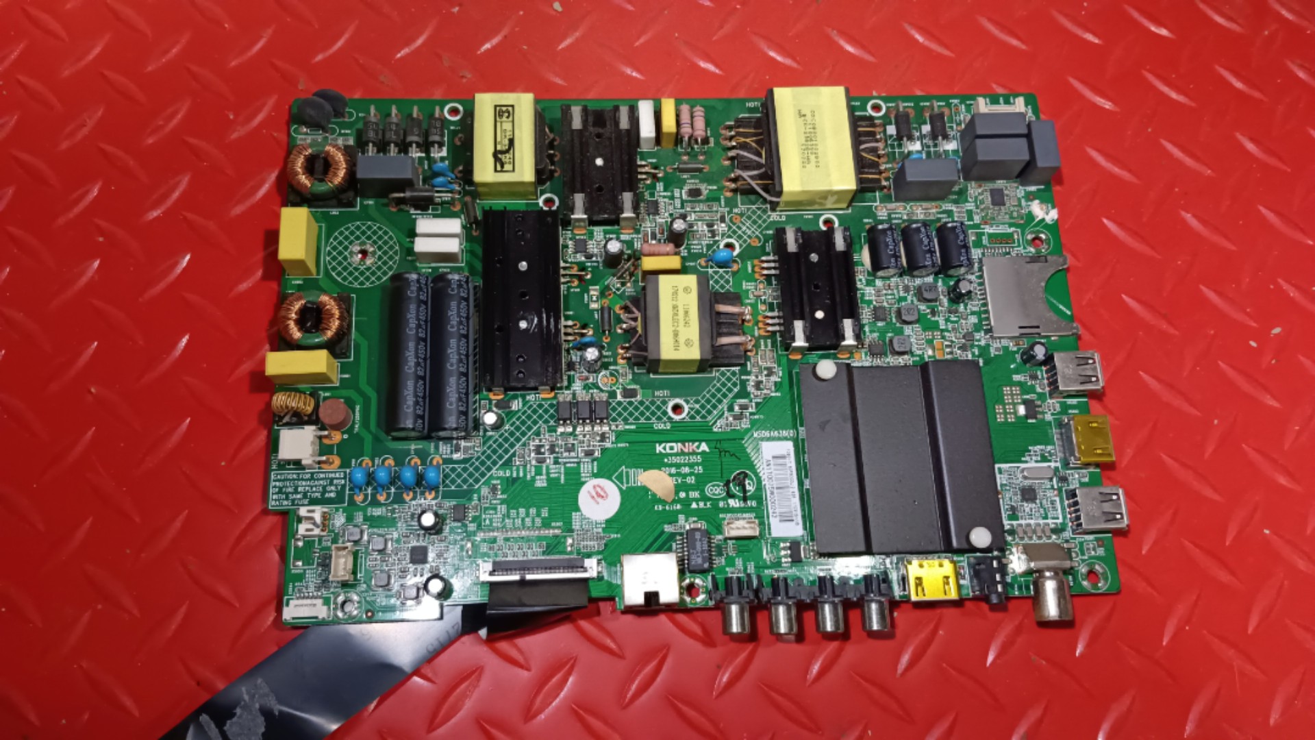 现货测好 原装康佳LED60R6000U 主板35022355屏72001280YT 1280YT