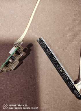 原装瀚丽美EHT42E07电视按键板接收一套JPS-001-016AG