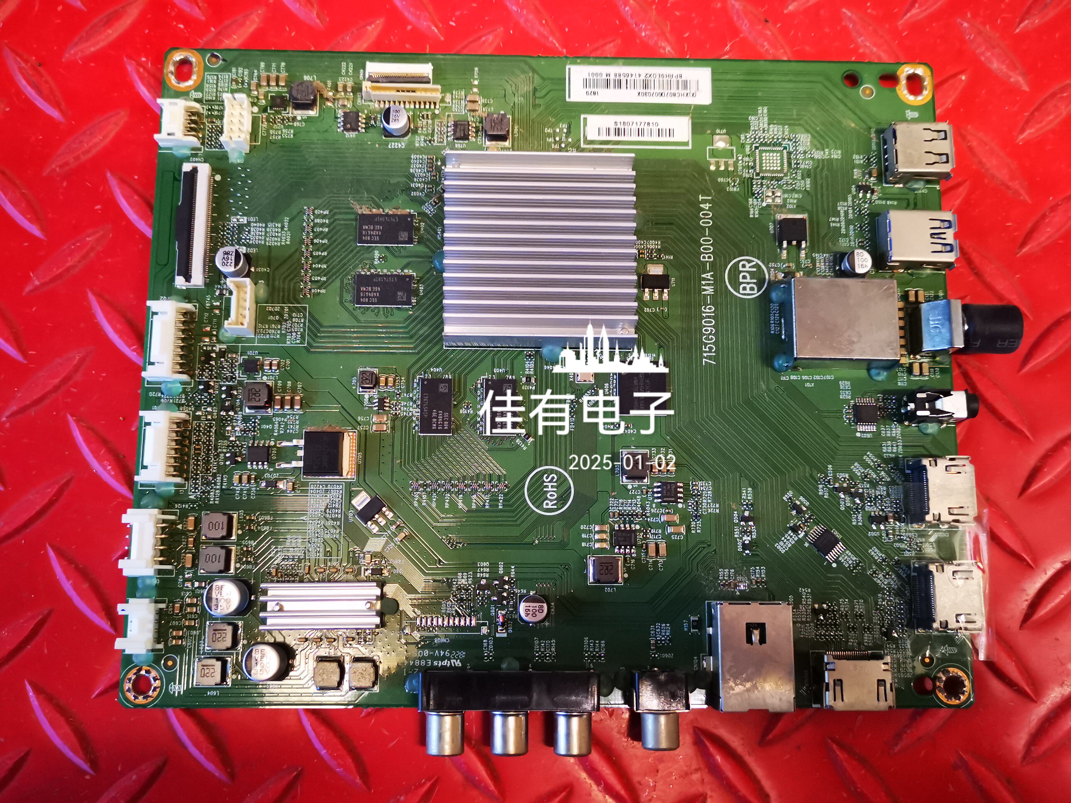 飞利浦75PUF8502主板715G9016-M1A-B00-004T屏TPT750UA-EQYSKA.G