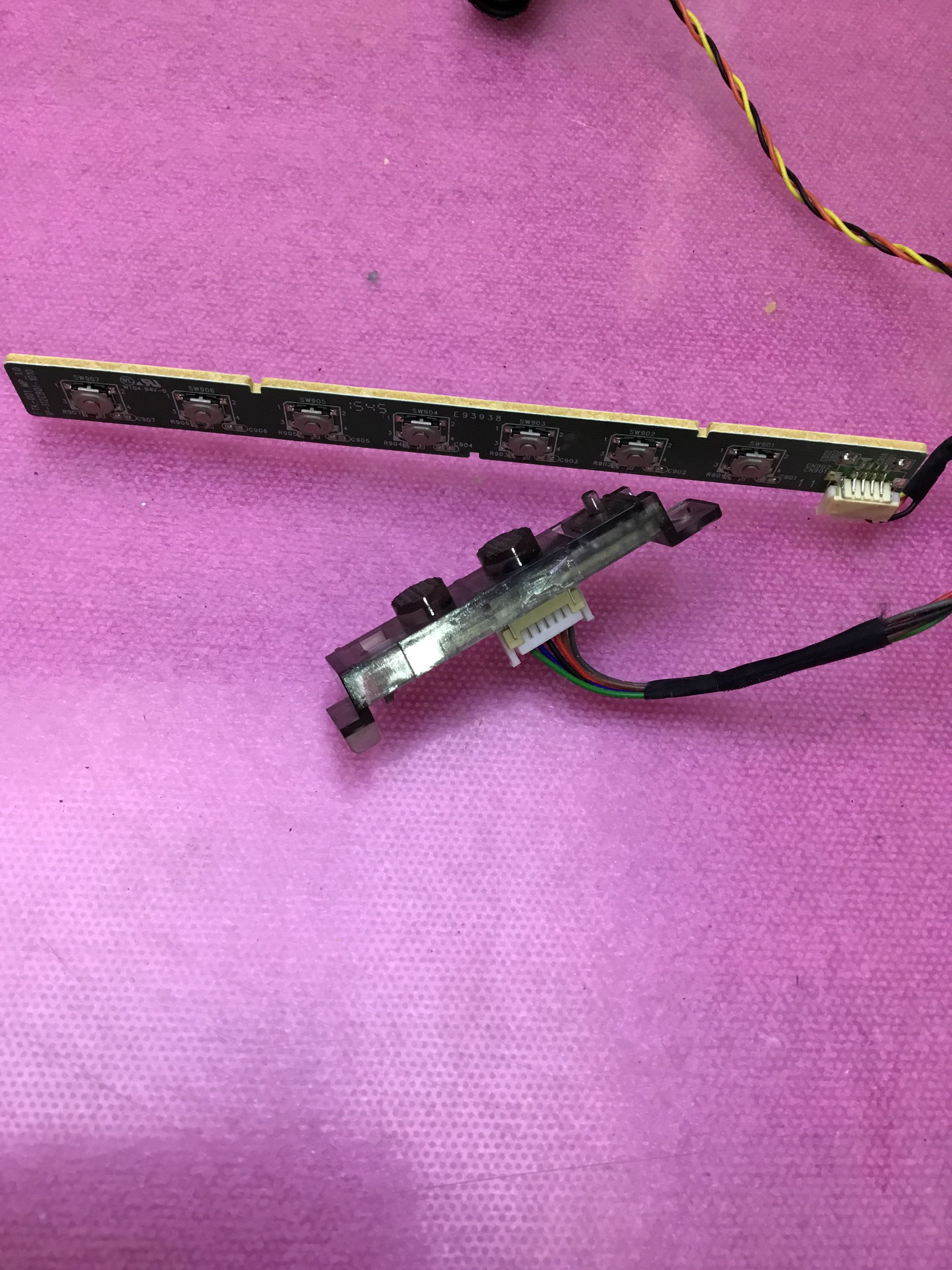 原装富可视IC-40CP800按键板1P-112C801-1010接收板1P-112C801-20