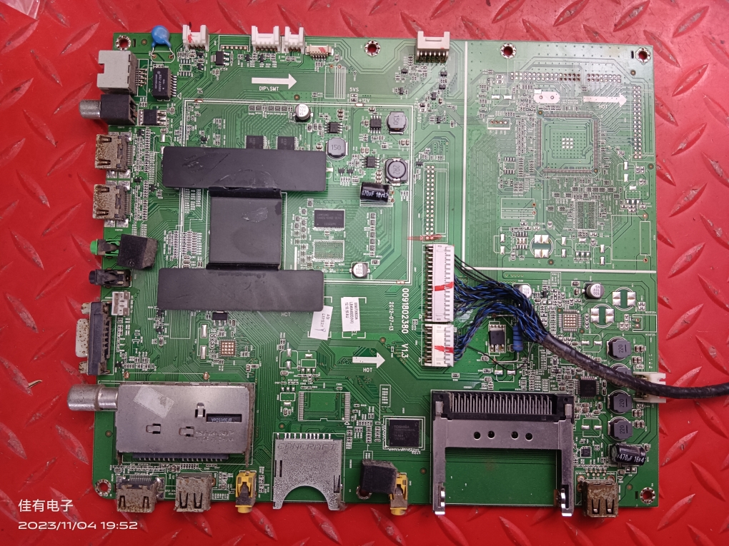 原装海尔LE46A800D主板0091802380 V1.3 AU屏H460EFC-YA2