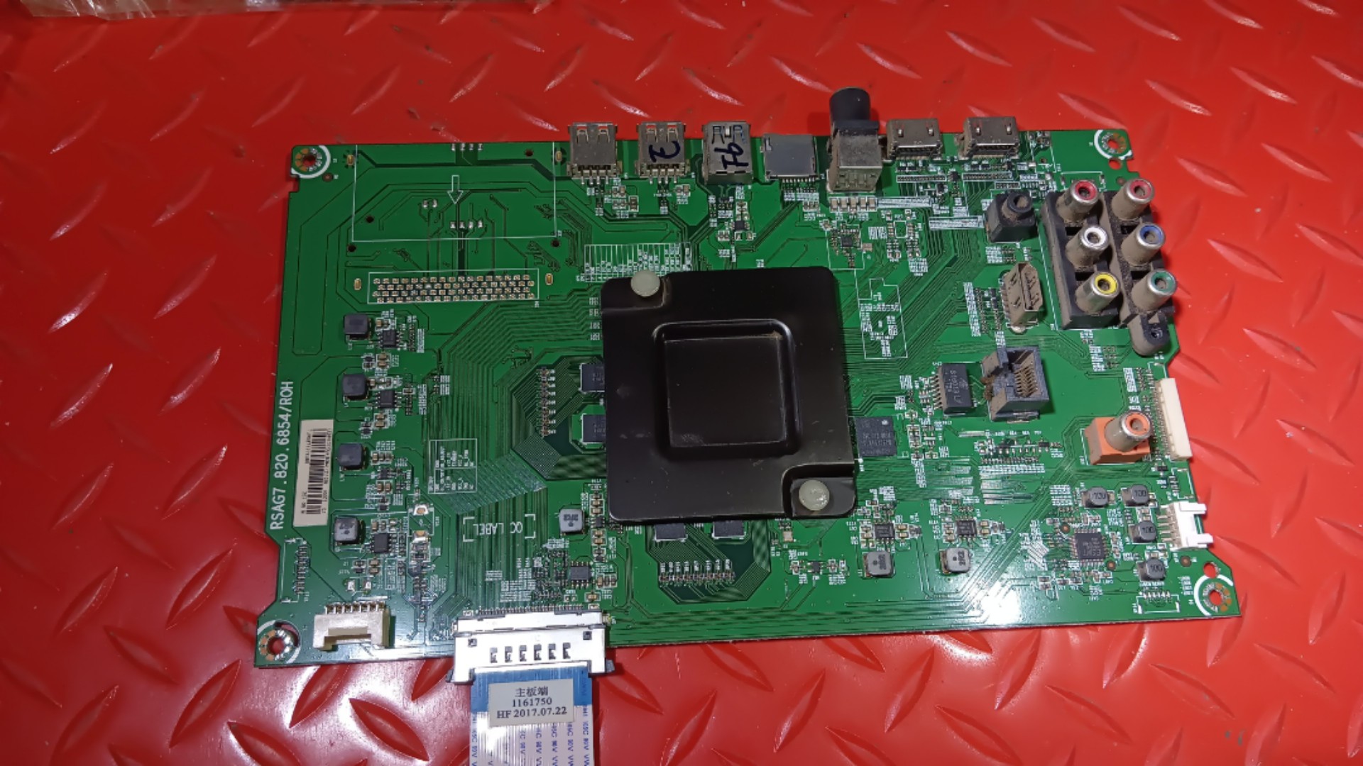 原海信LED49EC520UA BOM4主板RSAG7.820.6854屏HD490K3U31-TX/S1