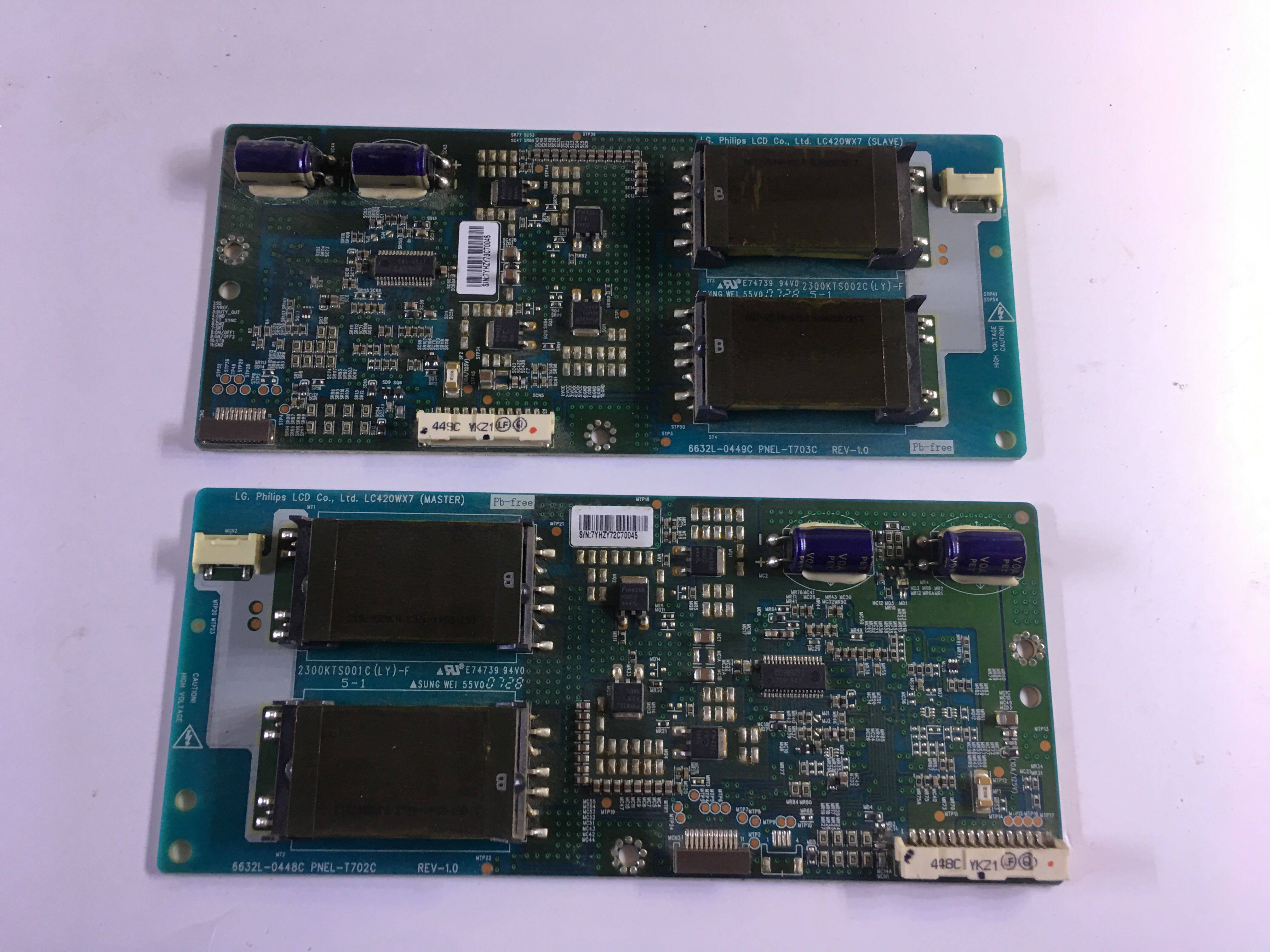 原装42寸用高压板6632L-0448C 6632L-0449C