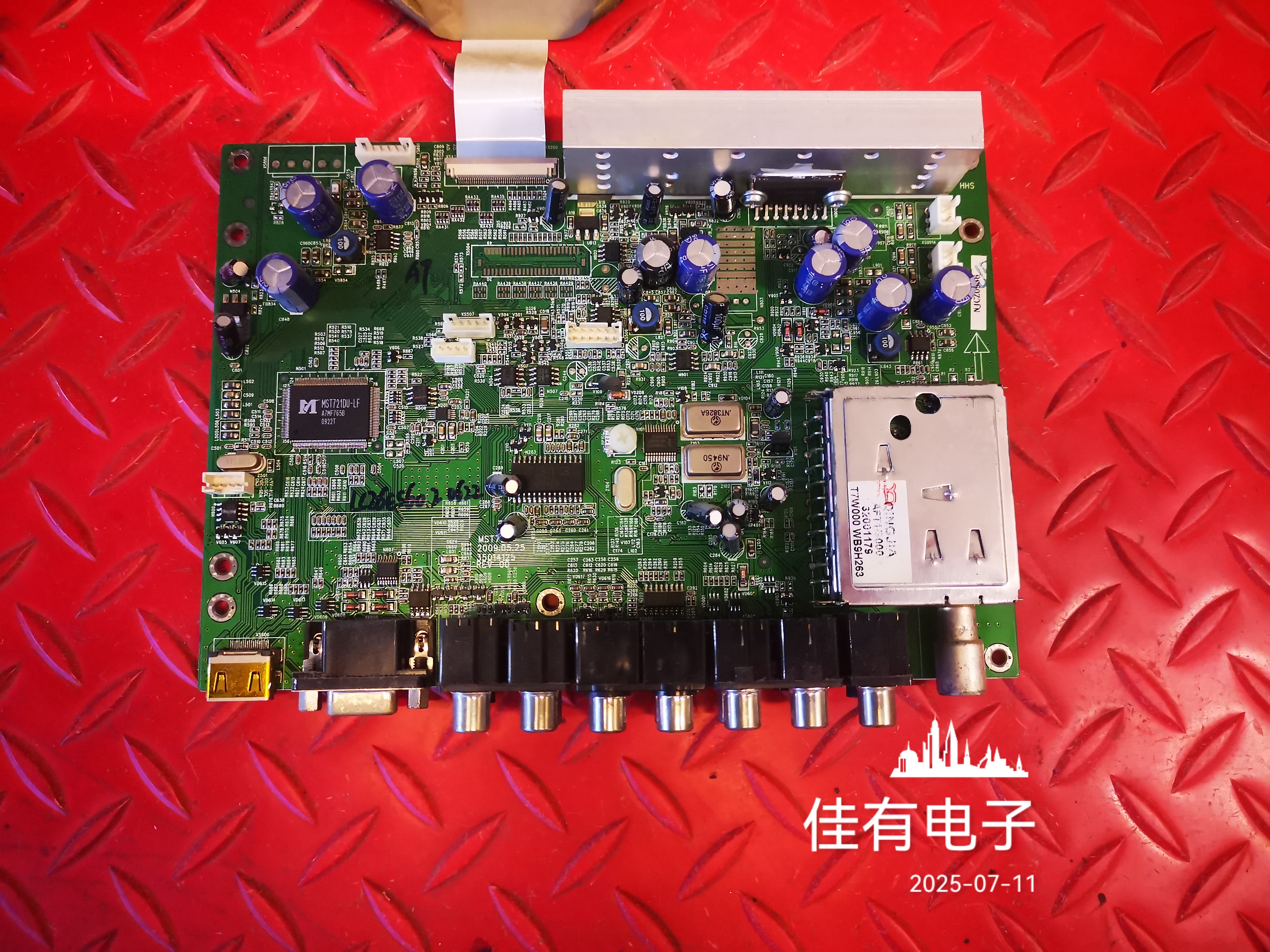 原装康佳LC26ES60电视主板MST721 35014125配屏V260B1-LN1