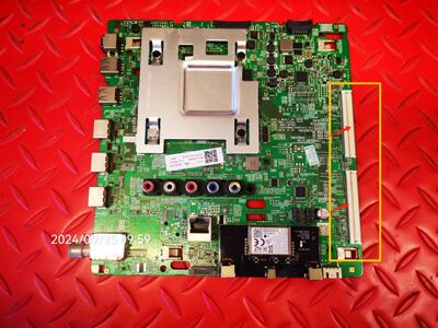 卡坏不退换测好三星UA75RU7700J主板BN41-02703A屏CY-NN075HGER4H