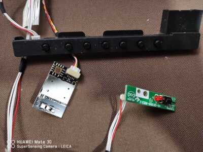 原装TCLL50F2850A遥控接收板40-QD3810-IRB2LG带线 送按键