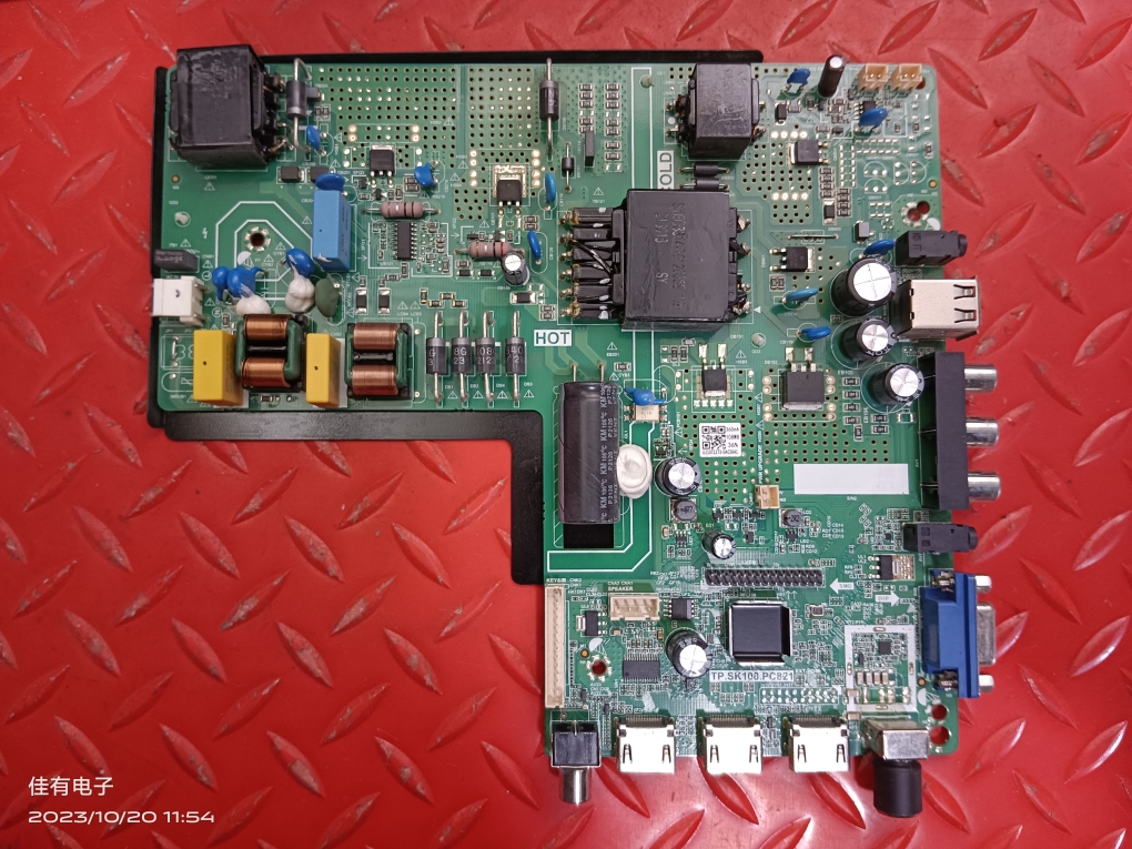 原装夏新MX50 50寸主板TP.SK108.PC821屏逻辑2K CC500PV5D