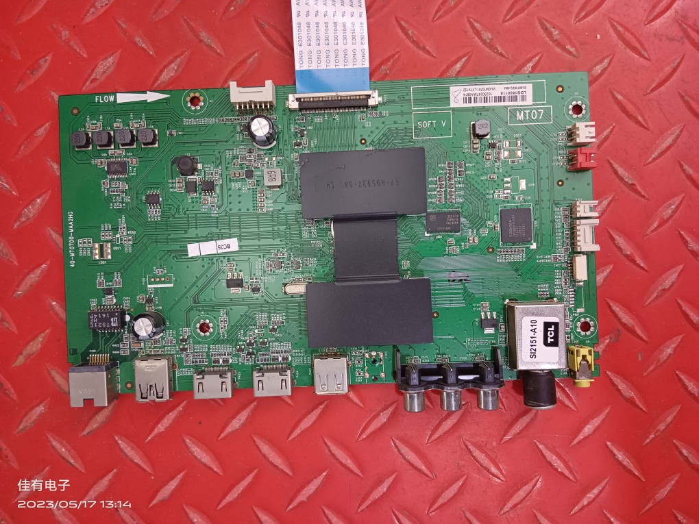 原装 TCL D55A710主板40-MT0700-MAA2HG 屏 LVF550CS0T E11