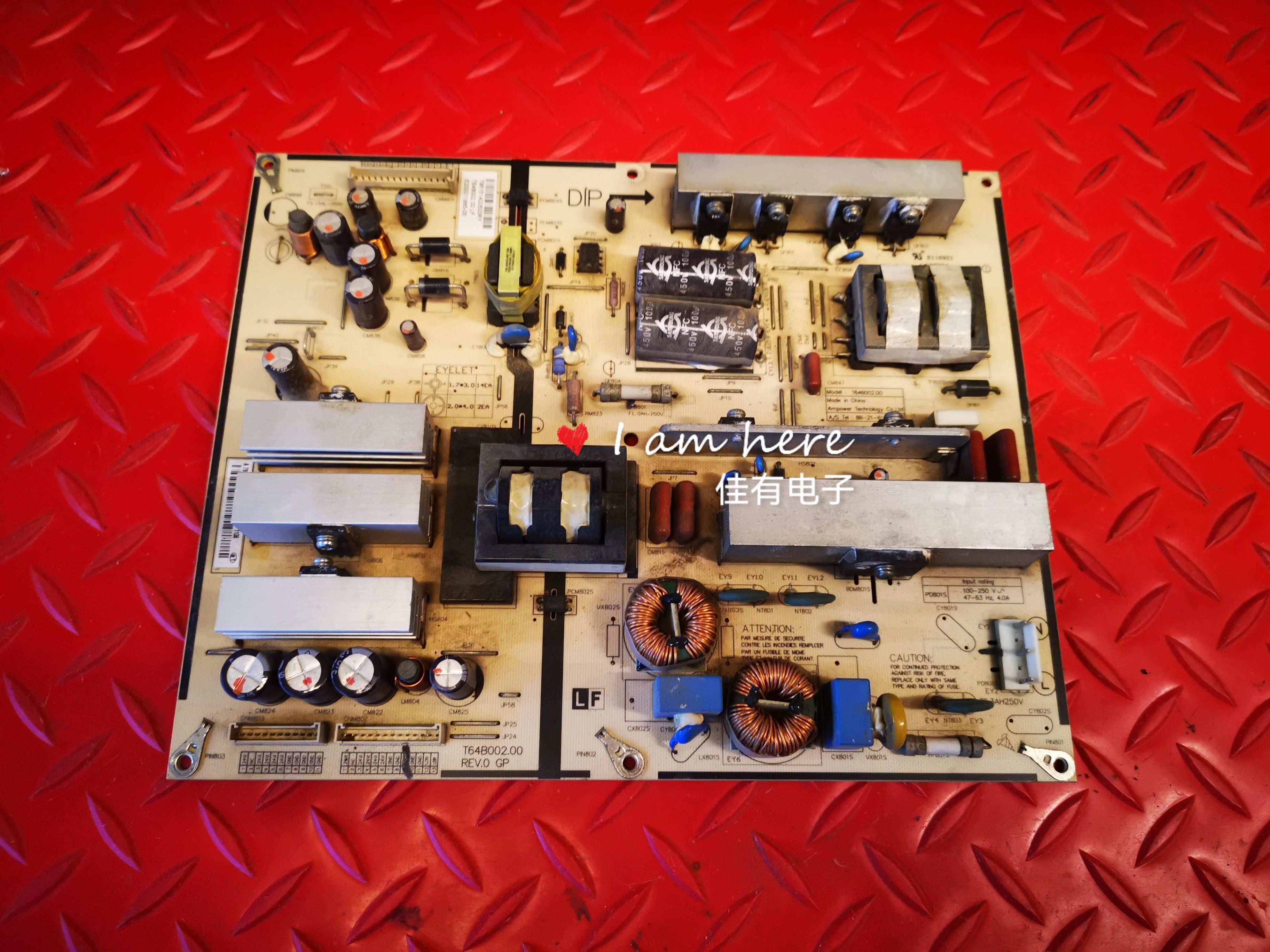 原装先锋 LCD-46Q30 电源板 T64B002.00 REV.0 GP现货测好