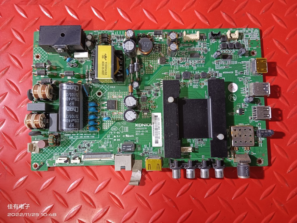 原装 康佳LED43U60 主板 35020376 屏 720003235 3235YT