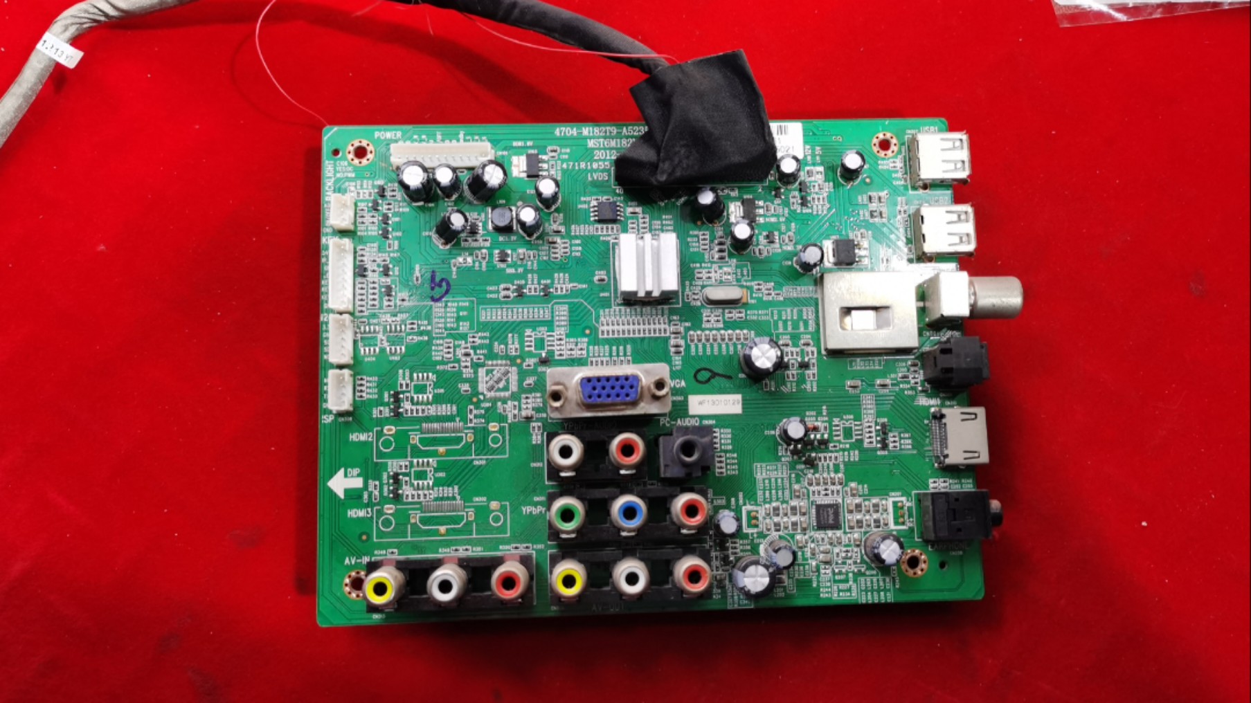 修AOCLE42A3030/80主板4704-M182T9-A5235K01/MST6M182VG-TPB屏LG