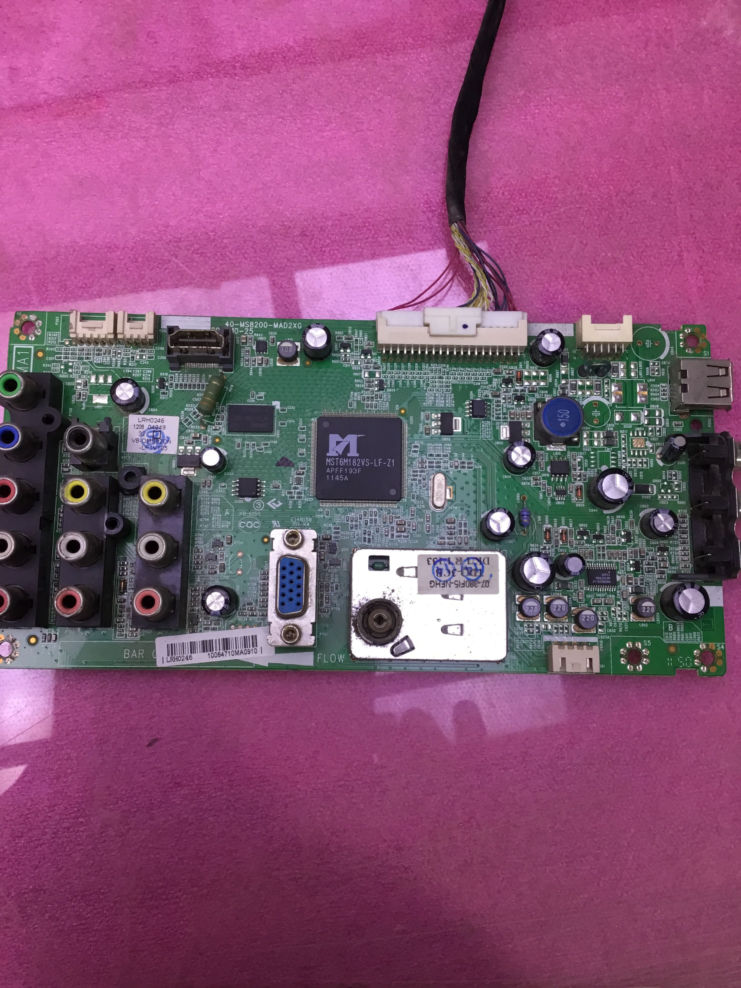 原装三洋32CE630LED主板 40-MS8200-MAD2XG 屏V32D30-AU0 V2