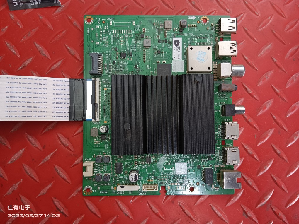 原装创维65G650 PR0主板5800-A7S770-1P30屏LC650EQC-SMA3