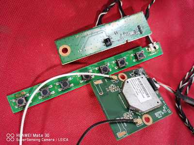 原装海尔LE60A5000收头板1P-112B800-20SA按键1P-112B800-10SA