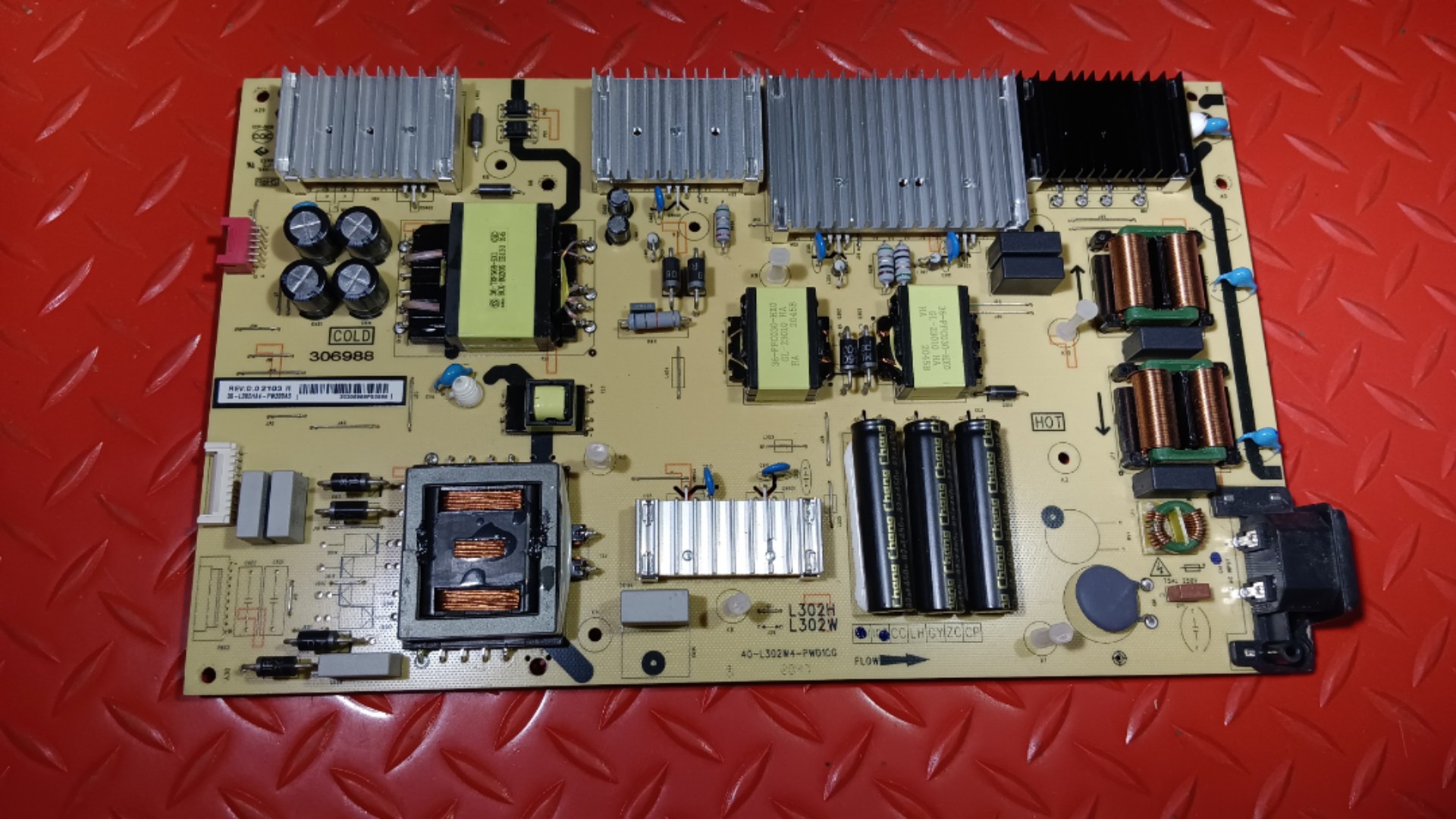 原装现货TCL 75F9 75寸电源板40-L302W4-PWD1CG核对插口