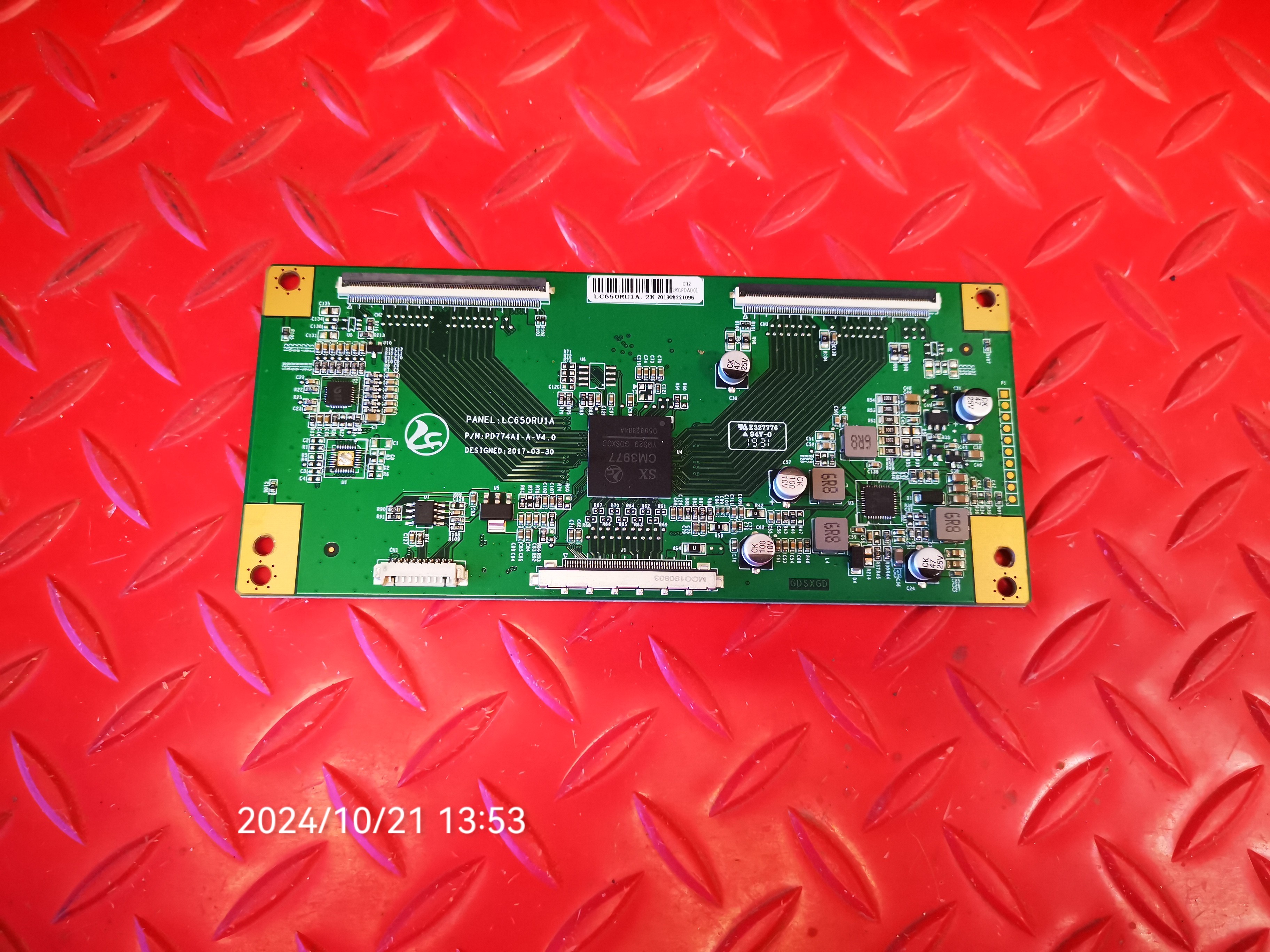 原装拆机逻辑板 LC650RU1A 2K PD774A1-A-V4.0测好